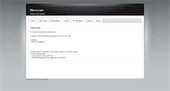 Desktop Screenshot of hierzo.net